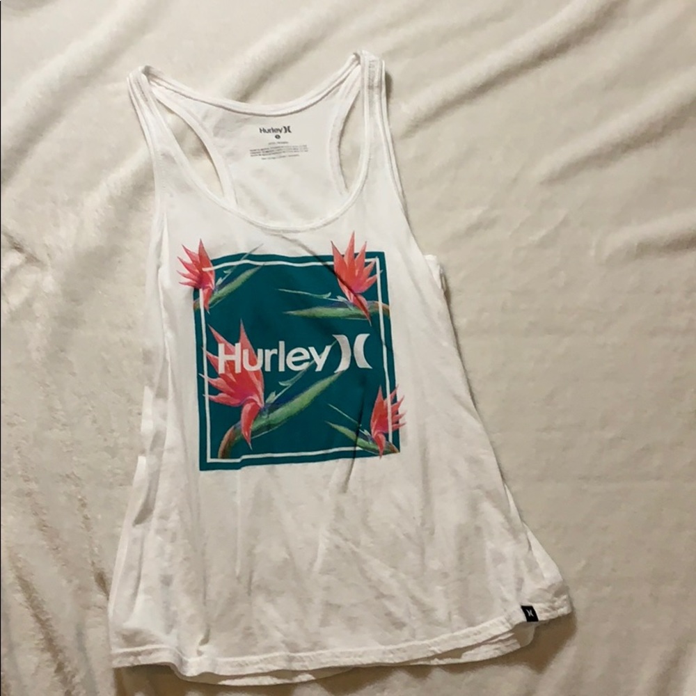 Tropical Hurley tank top✨